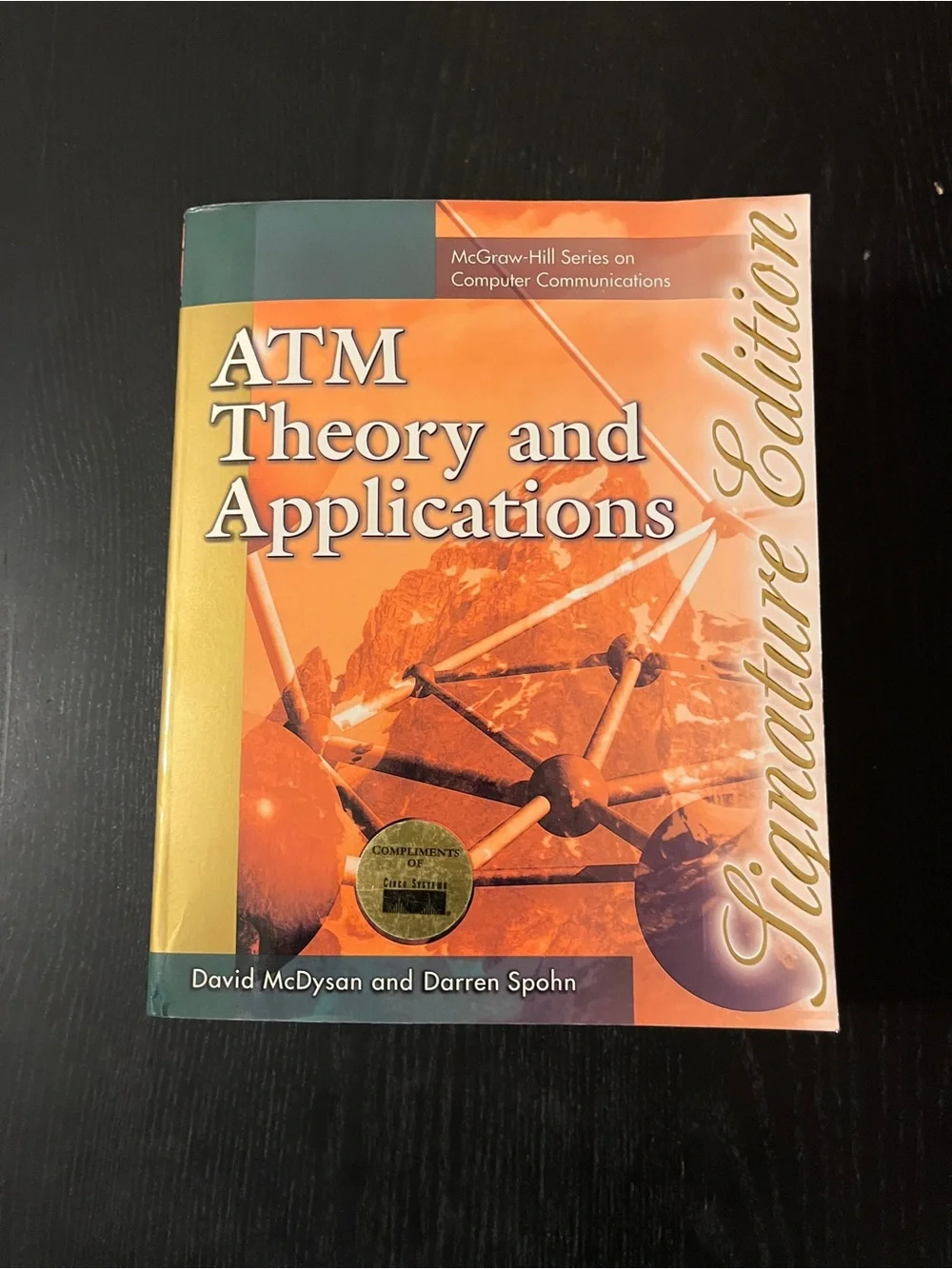 (Original $69.95) McGraw-Hill ATM Theory and Applications Book Signature Edition